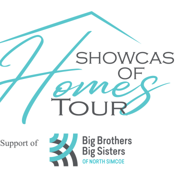 Showcase of Homes Tour Logo In support of Big Bothers Big Sisters of North Simcoe